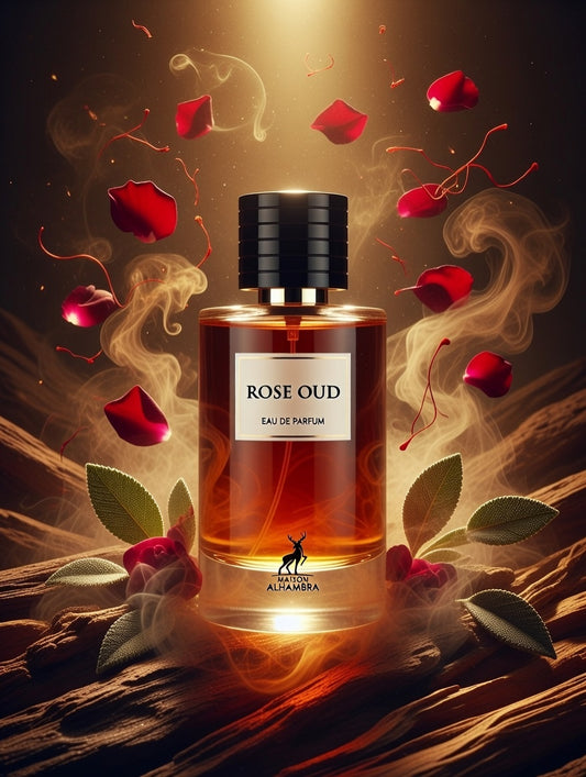 Rose Oud Eau De Parfum 100ml by Maison Alhambra