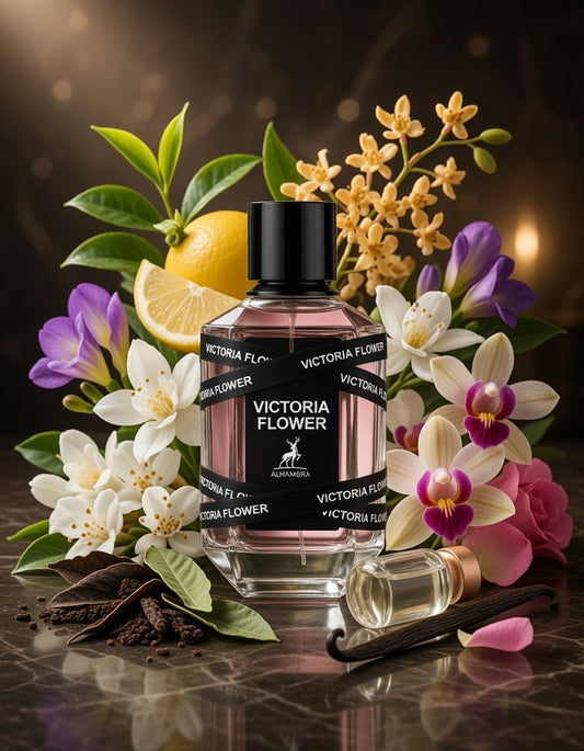 Maison Alhambra Victoria Flower Rosa Eau De Parfum 100ml