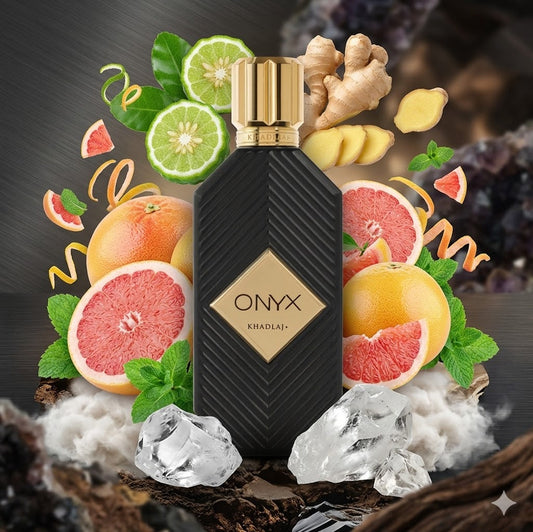 🎁 Khadlaj Onyx Gold Eau De Parfum (Free sample)