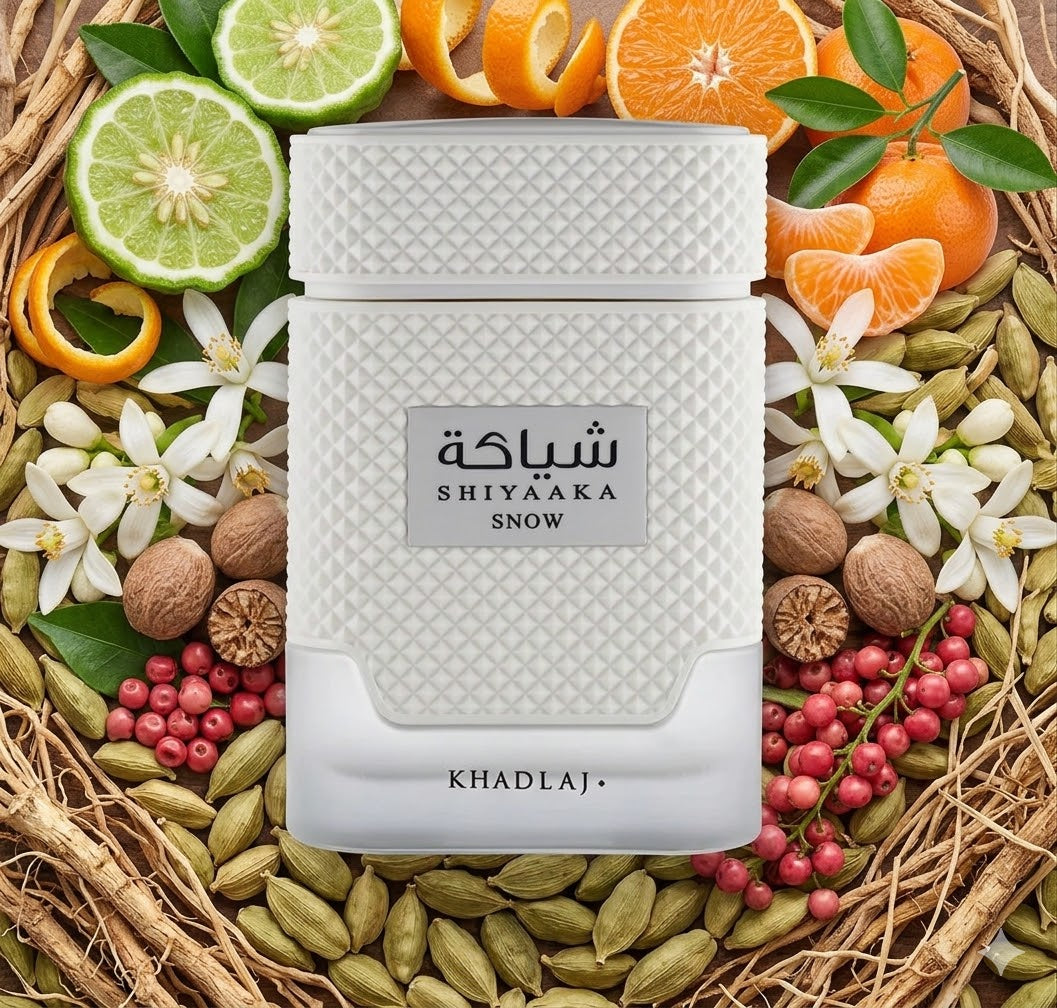 Shiyaaka Snow Eau De Parfum 100ml by Khadlaj